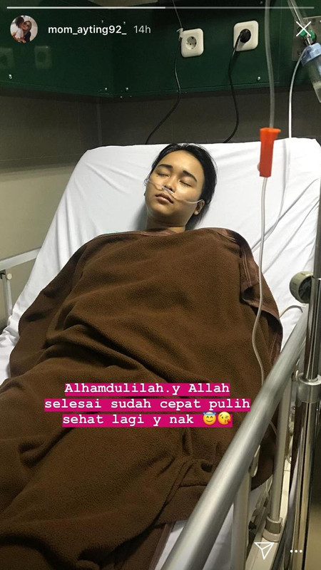 Unggahan Instagram Story Umi Kalsum, Selasa (13/11/2018)