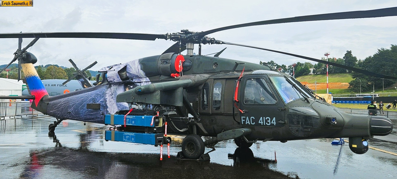 El Arpía IV con misiles NLOS se roba las miradas en la F-AIR Colombia