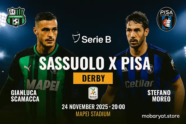 Sassuolo x Pisa - Serie A