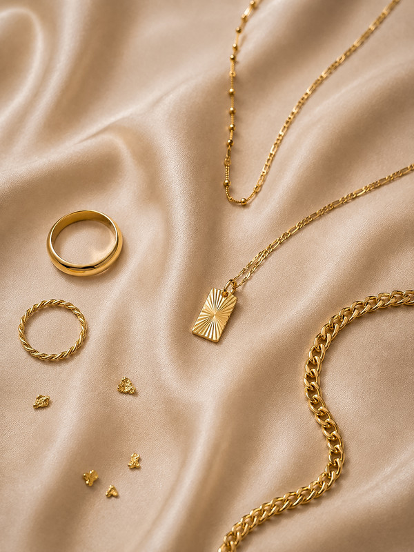 Gold pieces