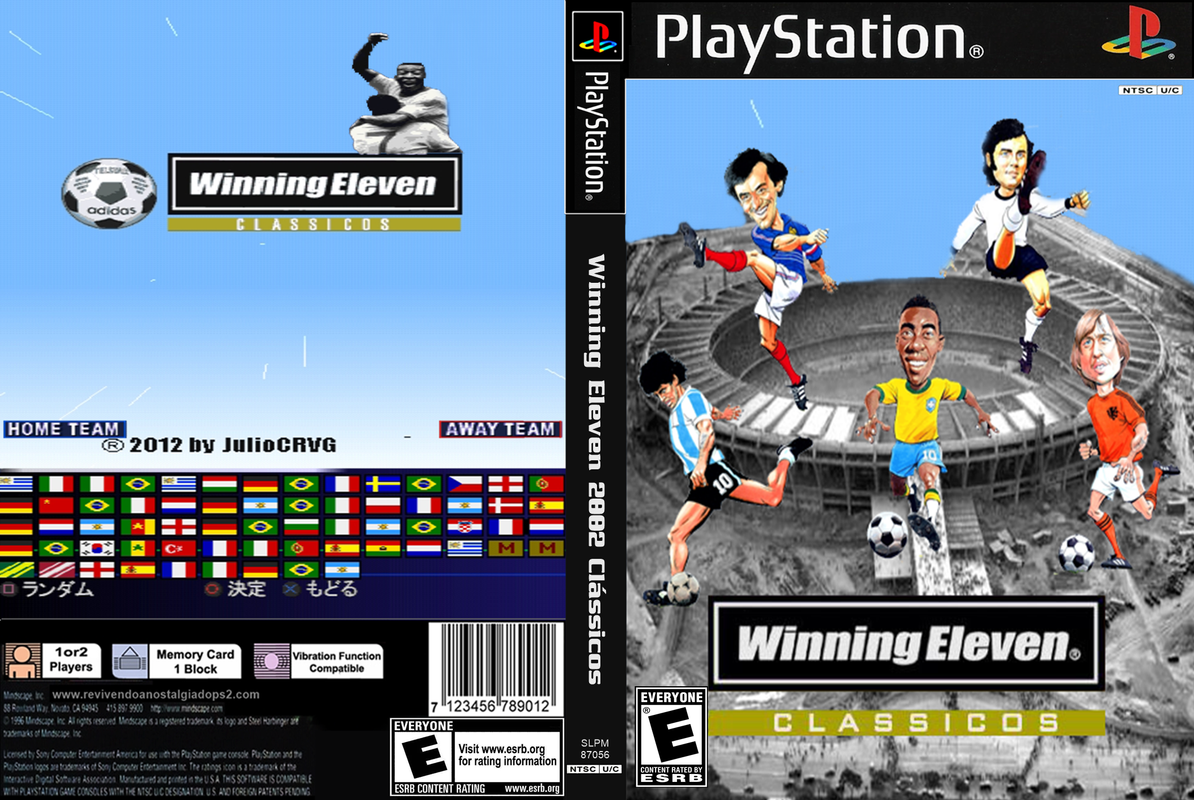 Winning Eleven 2002 Clássicos by JulioCRVG