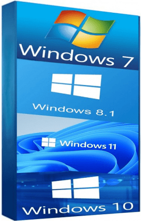 Windows All (7, 8.1, 10, 11) All Editions With Updates AIO 51in1 April 2023 Preactivated