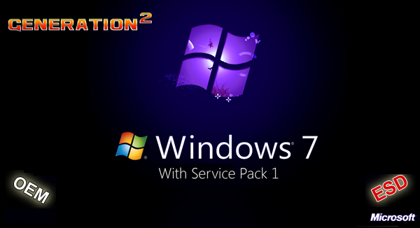 Windows 7 SP1 Ultimate 6in1 (x86/x64) OEM ESD March 2020