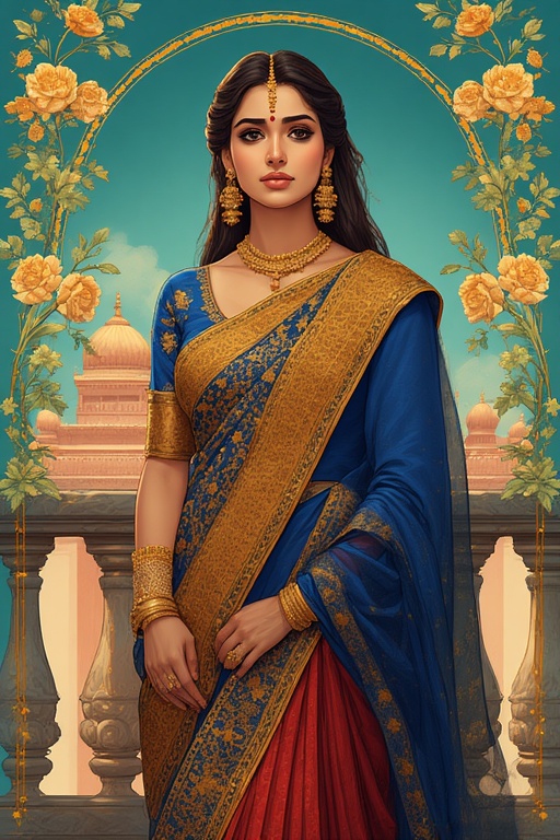 A-portrait-of-an-Indian-queen-13