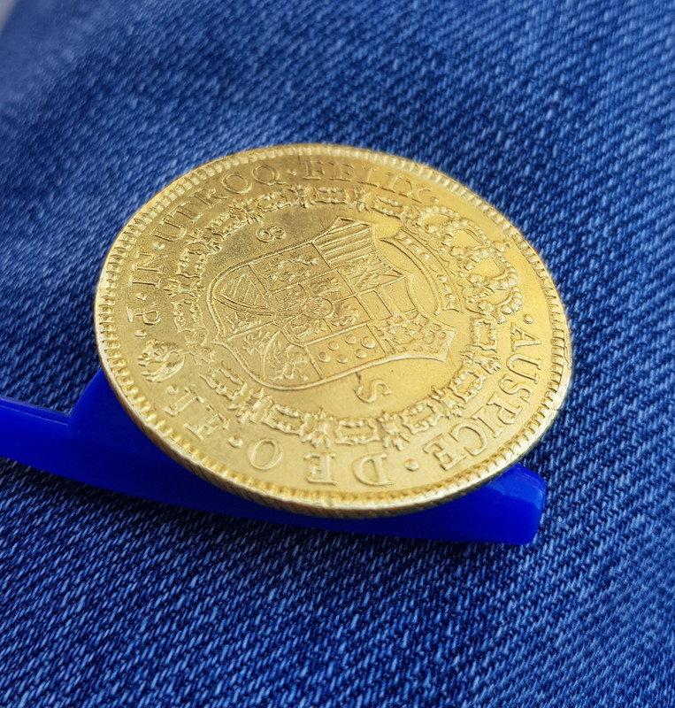 8 escudos Carlos IIII. Popayan 1801 sin pena ni gloria 20210223-131344