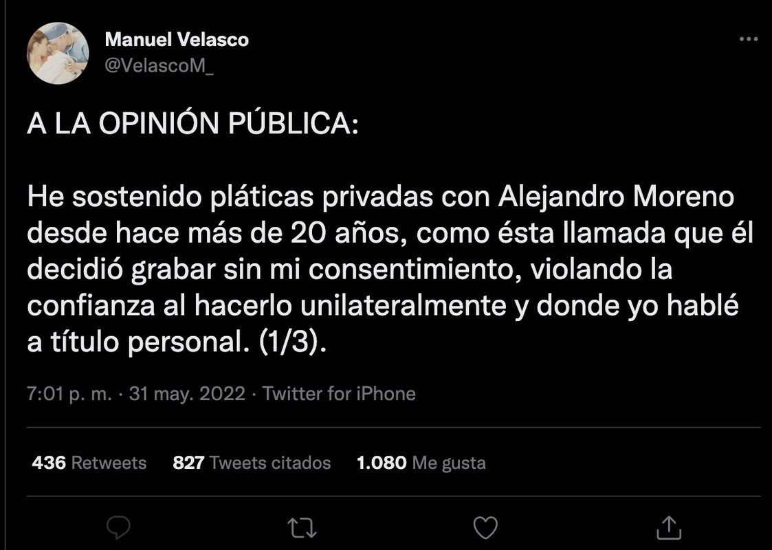 Anahí y Manuel Velasco se convierten en compadres de Alejandro Moreno