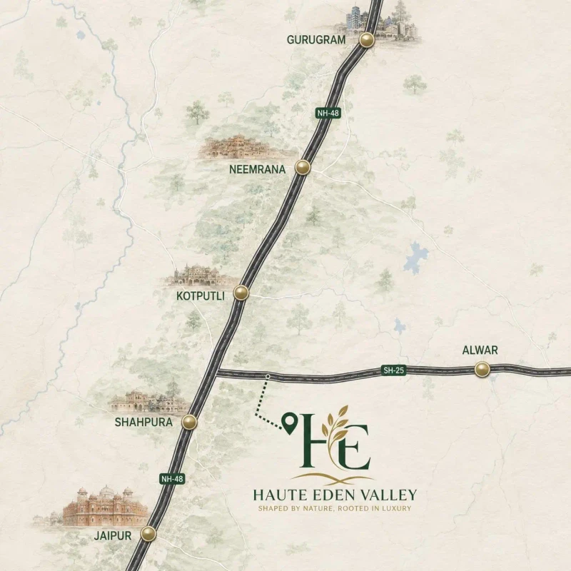 Haute Eden Valley master site plan map