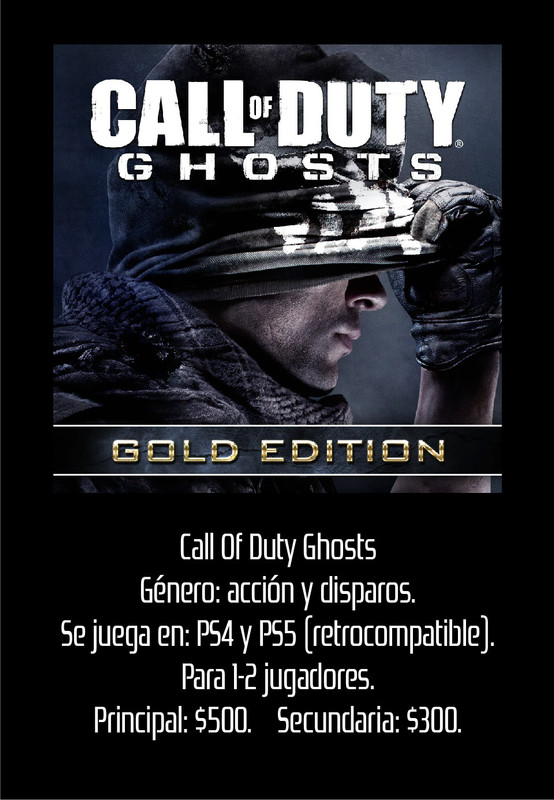 Call Of Duty Ghosts