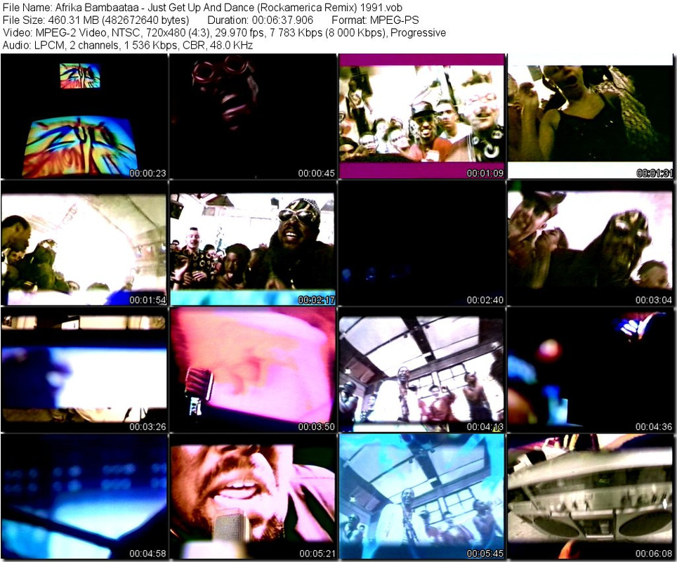 Afrika Bambaataa - Just Get Up And Dance (Rockamerica Remix) 1991.vob_tn
