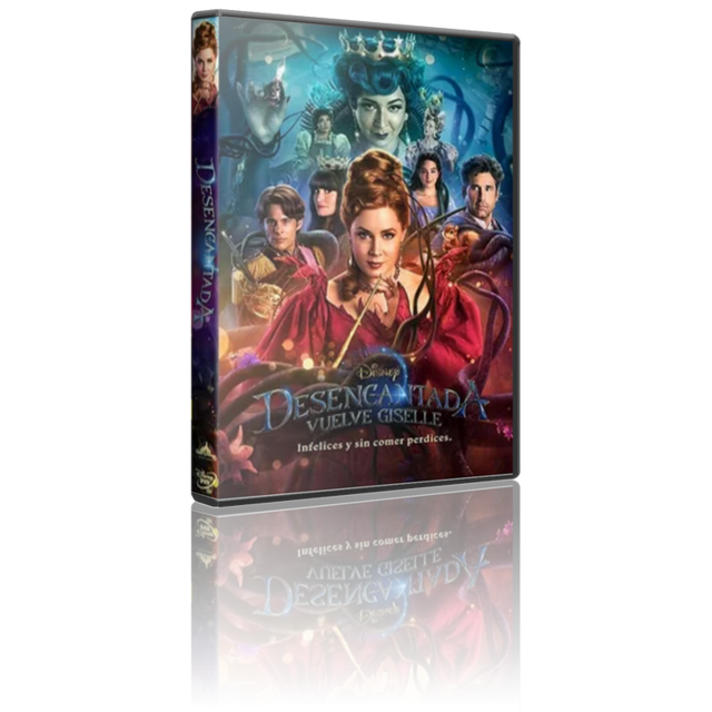 Portada - Desencantada, Vuelve Giselle [DVD9 Custom][Pal][Cast/Ing/Fra][Sub:Varios][Fantástico][2022]