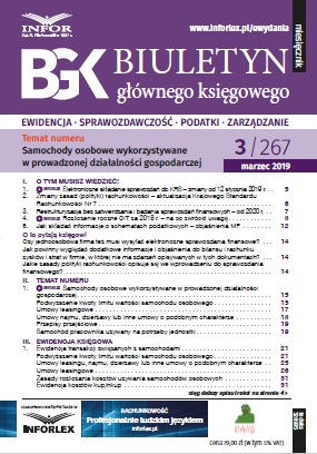 Biuletyn Głównego Księgowego 3/2019