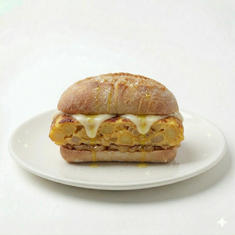 Montado De Tortilla Española