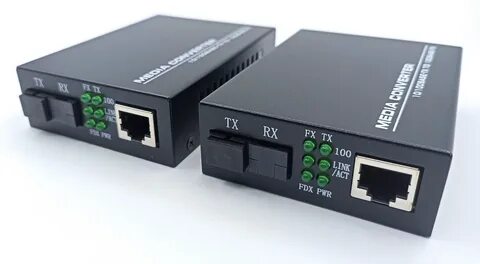 Комплект оптических медиаконвертеров