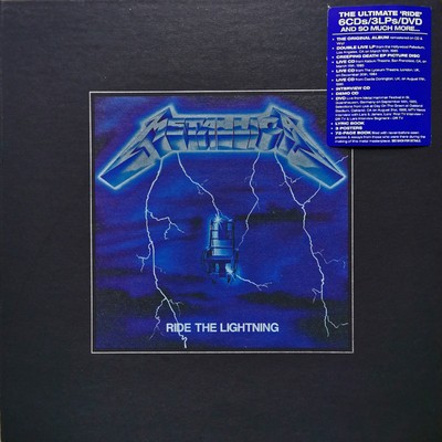 Metallica - Ride the Lightning (1984) [2016, Remastered Deluxe Box Set, 6CD + DVD]
