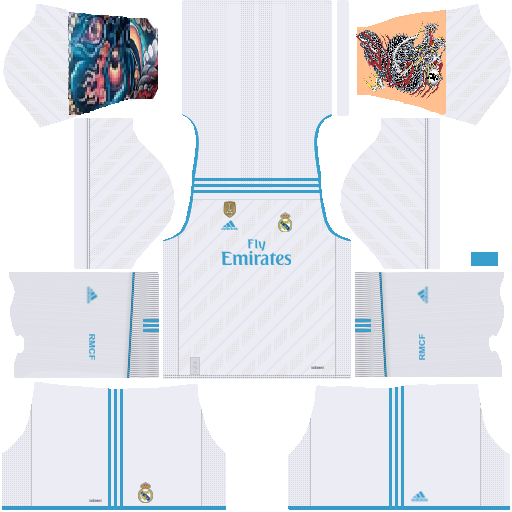 kit Real Madrid dls17 home uniforme casa