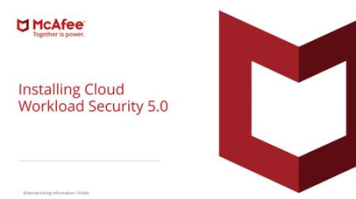 McAfee Cloud Workload Security v5.3.0.123