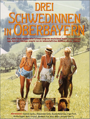 Переполох в отеле / Три шведки в Верхней Баварии / Drei Schwedinnen in Oberbayern (1975) HDTVRip | L1
