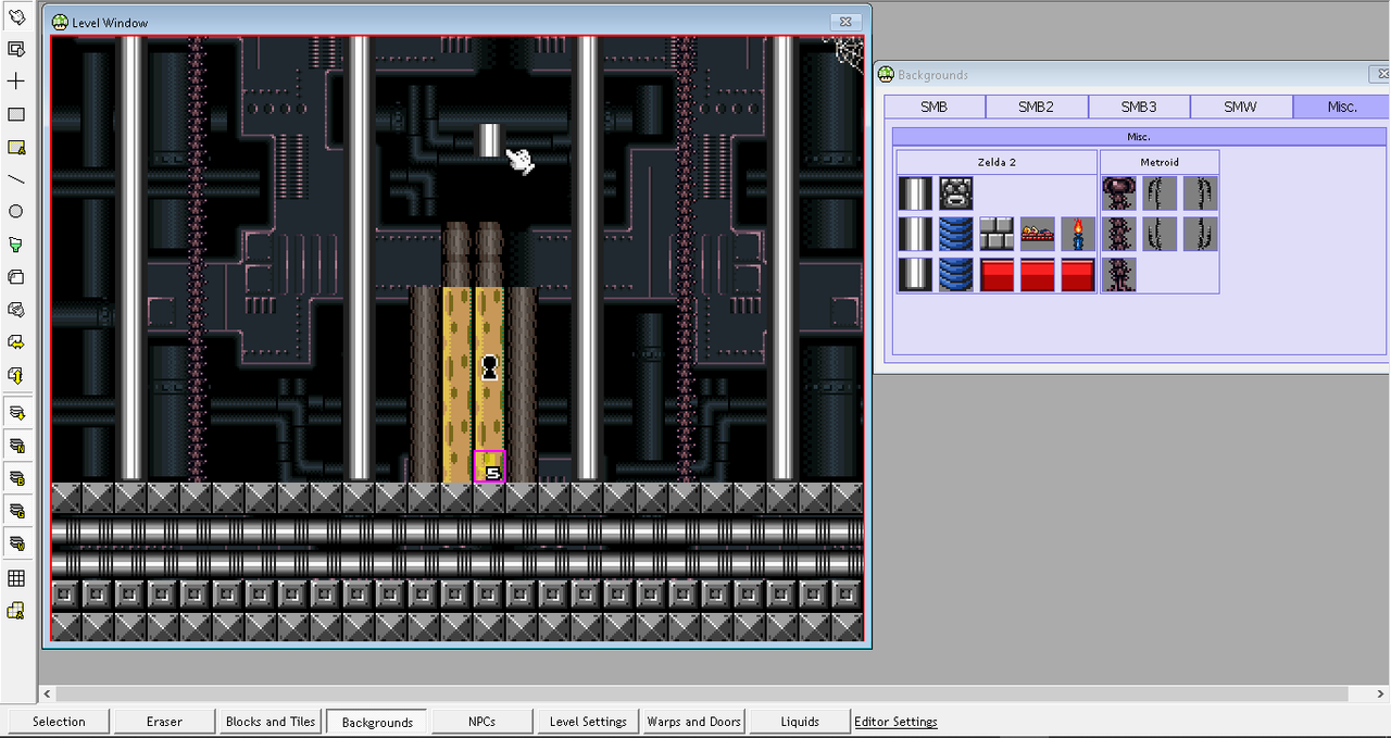 Super Mario Bros. X by 38A - Level Editor - Version 1.4.4 7 dic.