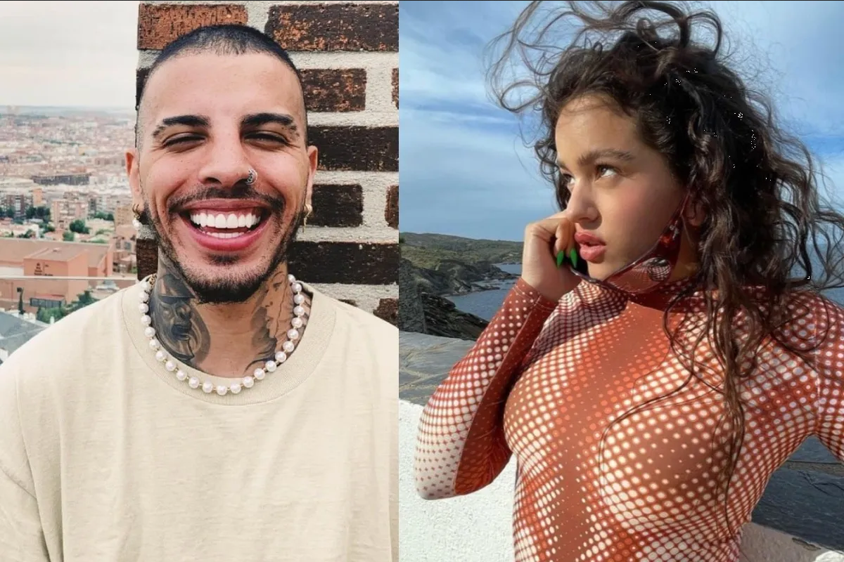 Exhiben pruebas de que Rauw Alejandro engañó a la Rosalía con otro hombre