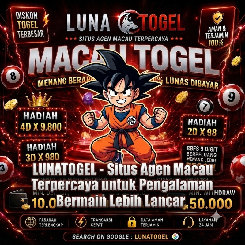 LUNATOGEL - Situs Agen Macau Terpercaya untuk Pengalaman Bermain Lebih Lancar