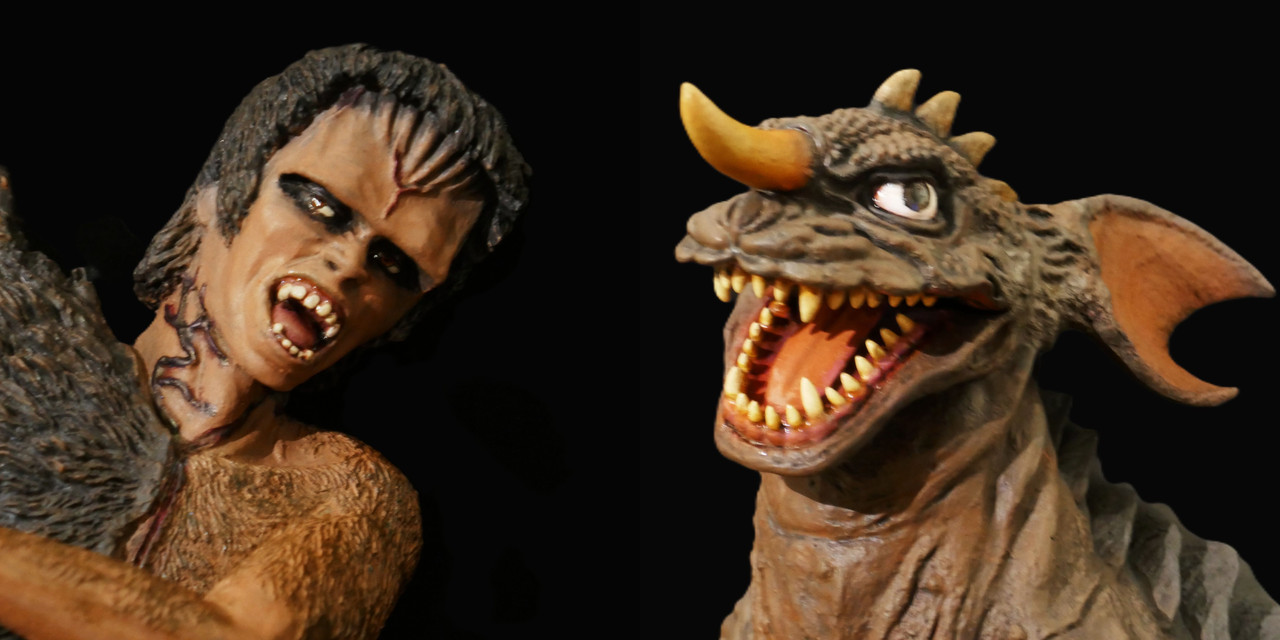 Frankestein and Baragon Portraits