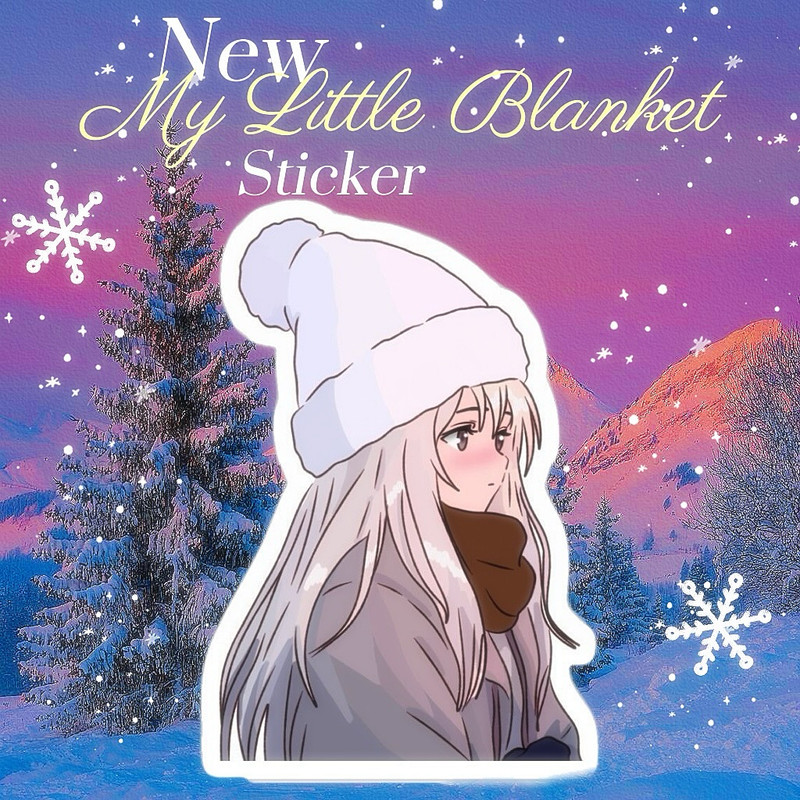 My Little Blanket Sticker