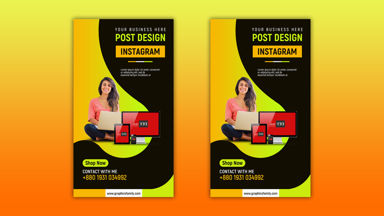 Free-Online-Marketing-Instagram-Stories-Template