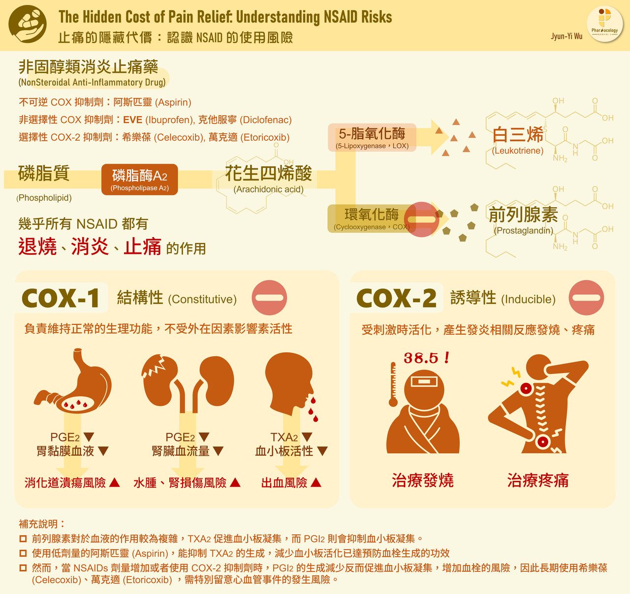 止痛的隱藏代價：認識 NSAID 的使用風險