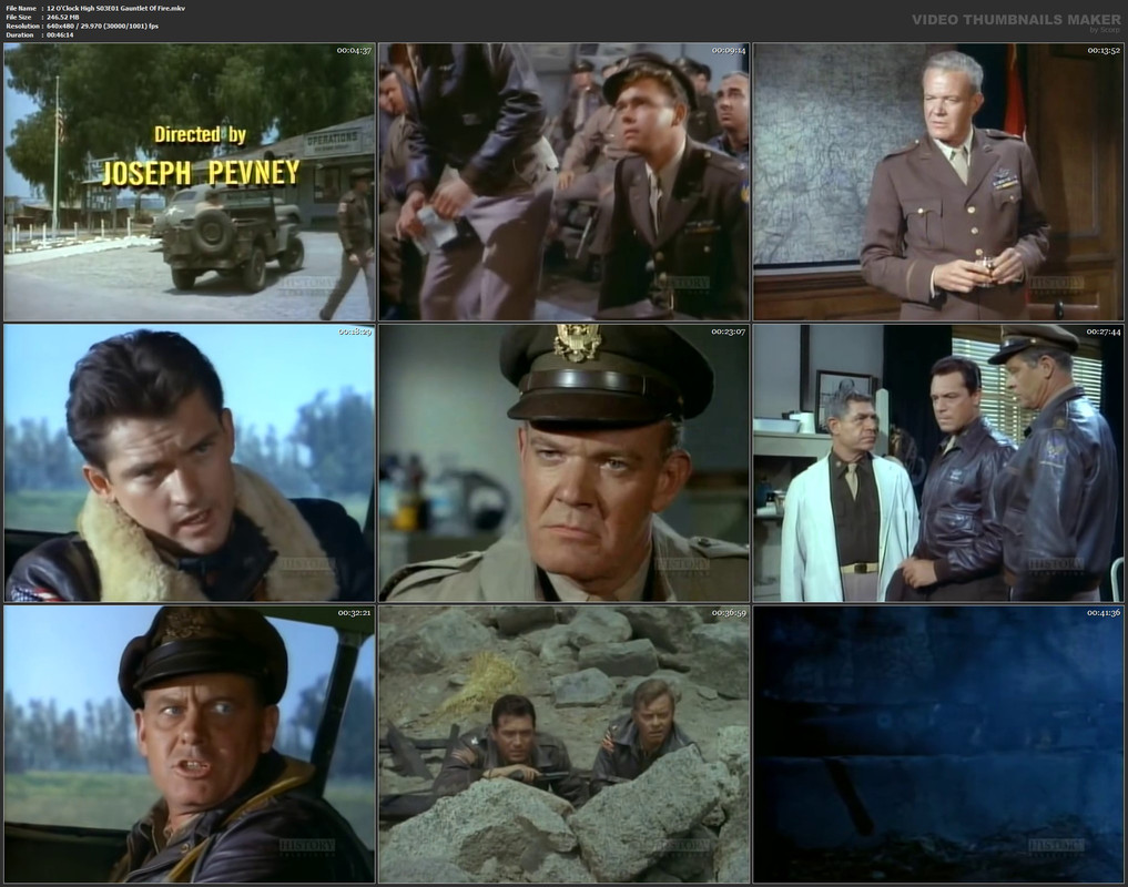 12 O'Clock High S03E01 Gauntlet Of Fire.mkv