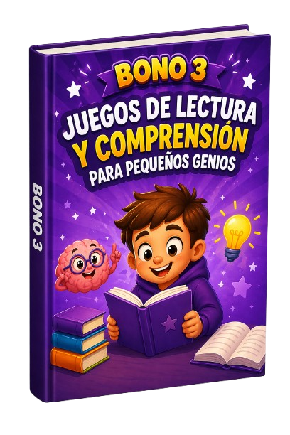 Bono 3 — Juegos de Lectura y Comprensión para Pequeños Genios