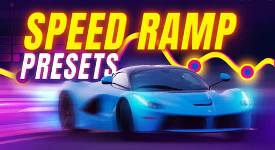 PR模板-快慢快快慢渐变平滑流畅变速效果预设