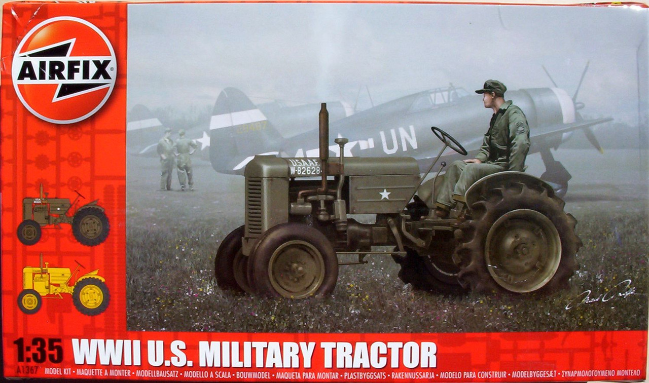 Airfix 35 A1367 WWII U.S. Military Tractor