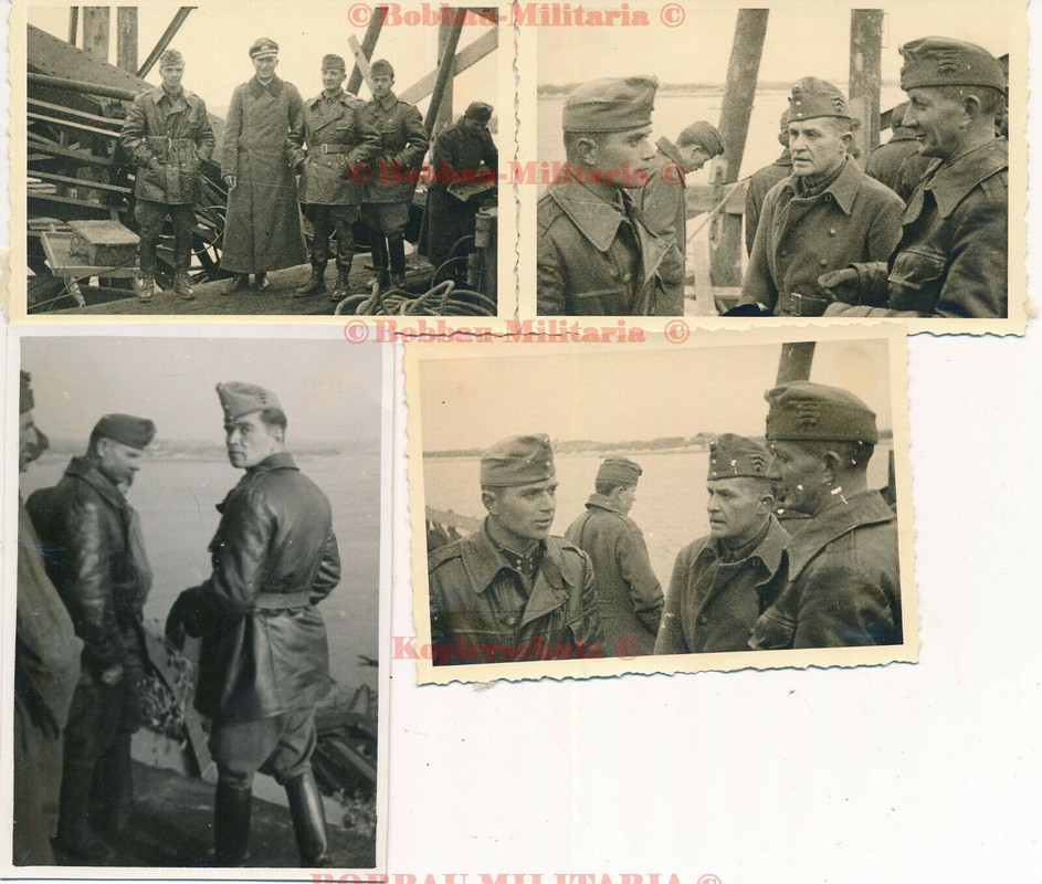 DNJEPROPETROWSK Dnipro Dnepr Brücke Soldaten ungarisches Bau Btl.102 Ungarn