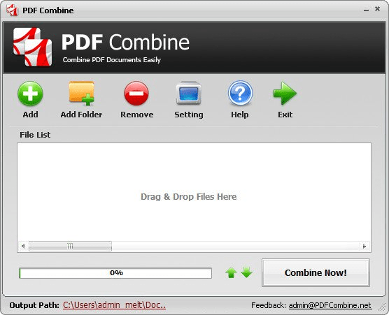 PDF Combine Version 3.7 PDF Combine Version 3.7