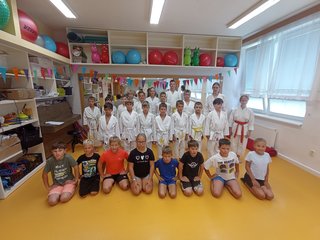 Karate začátečníci
