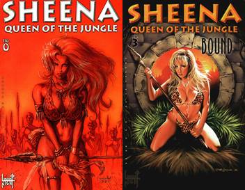 Sheena, Queen of the Jungle #0-3 (1998) Complete