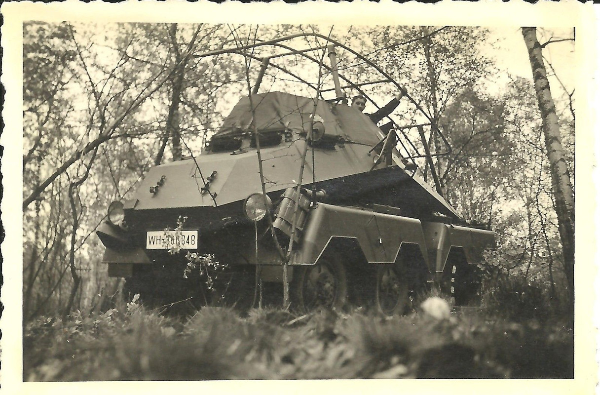 Foto 8 Rad Panzerspäh-Funk Pz AA8 Flieger-Tarnun