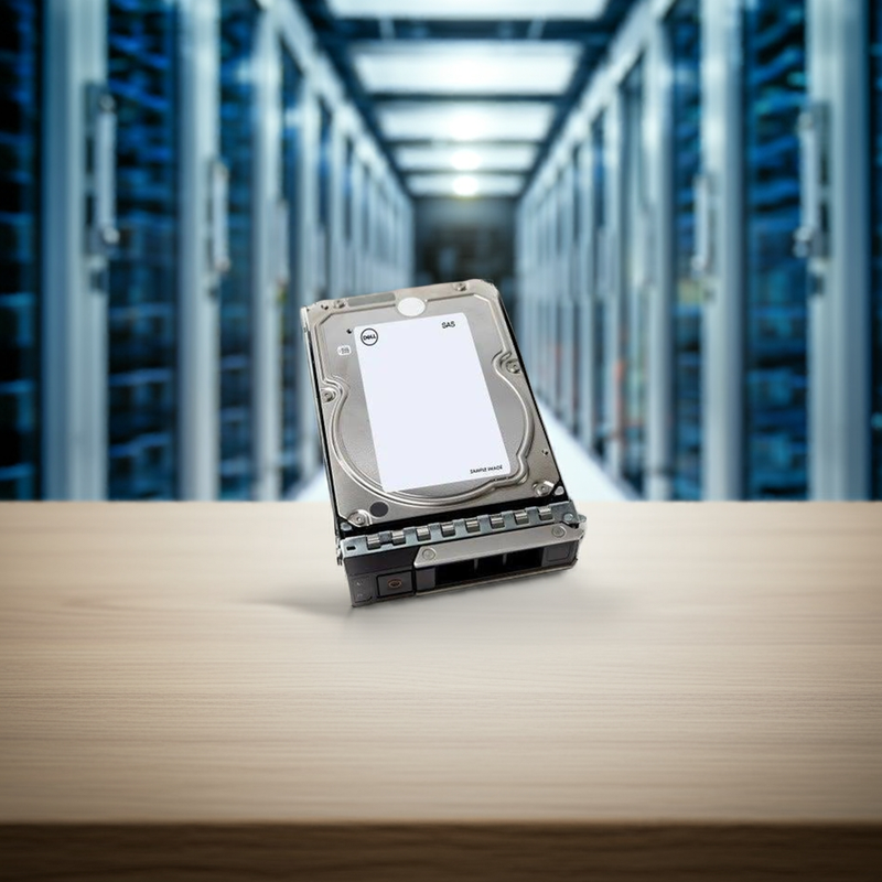 Close-up do HD Dell de 20TB