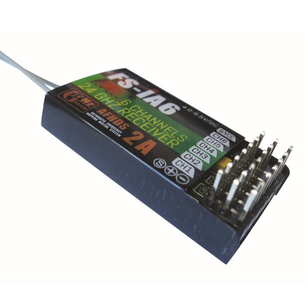 Récepteur Flysky FS-iA6 2.4G 6CH AFHDS récepteur pour émetteur FS-i10 FS-i6 - Jeux