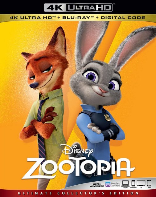 Zwierzogród / Zootopia (2016) MULTi.2160p.UHD.BluRayRemux.HEVC.DoVi.HDR.TrueHD.7.1-fHD / POLSKI LEKTOR i NAPISY