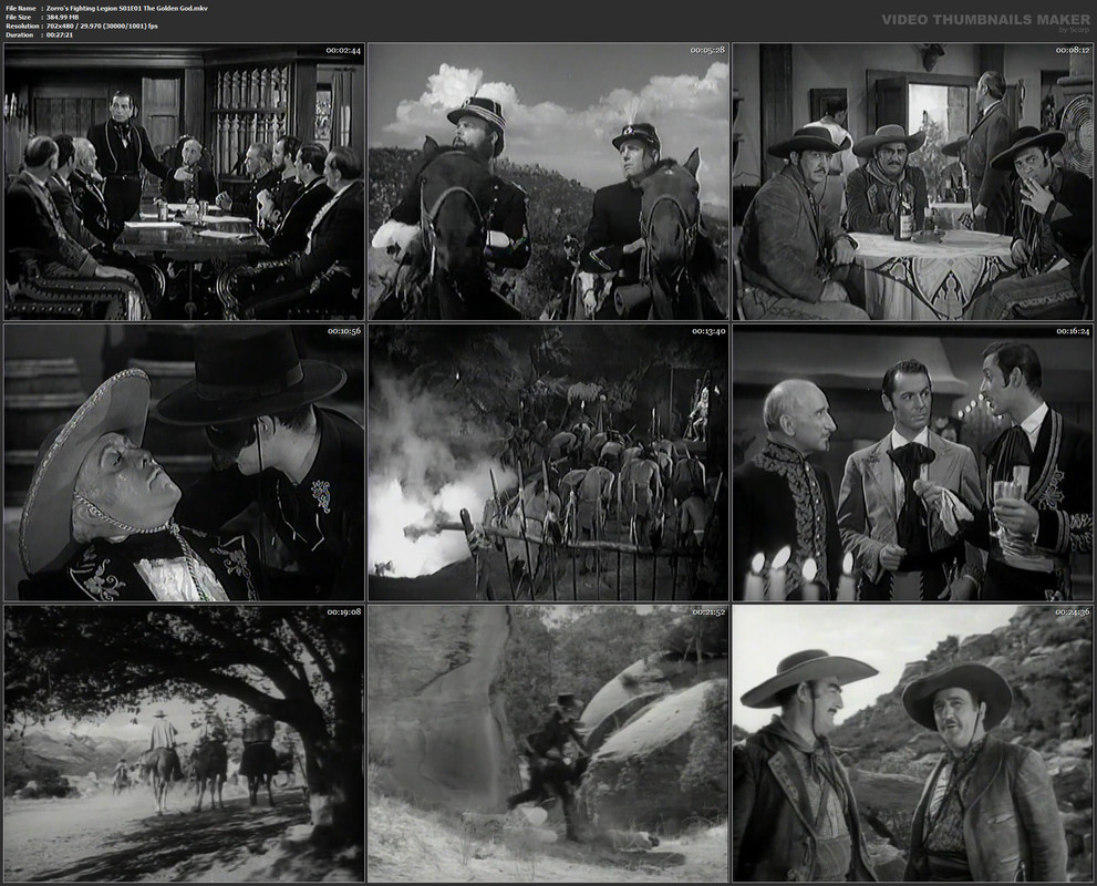 Zorro's Fighting Legion S01E01 The Golden God.mkv