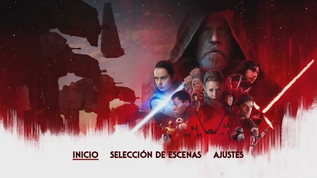 1 - Star Wars: Los Últimos Jedi [DVD9Full] [PAL] [Cast/Ing/Fr] [2017] [C.Ficción]