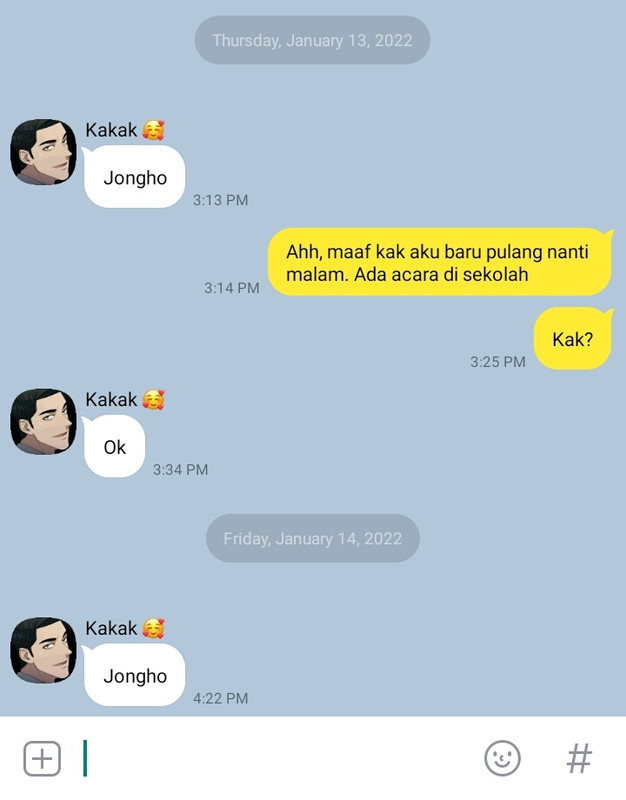 Chatroom Hwansung Jongho 2
