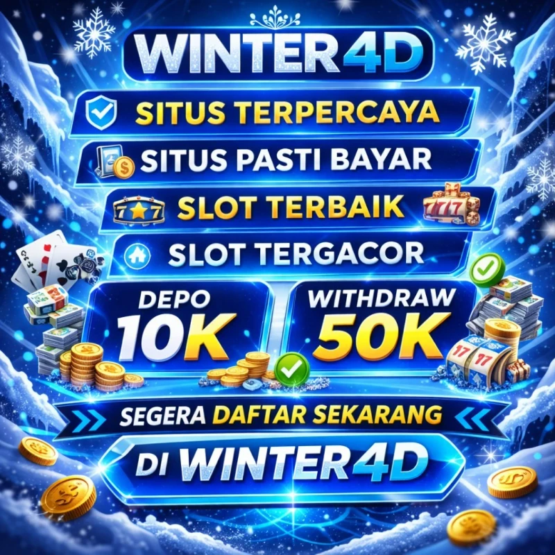 WINTER4D - Login Situs Resmi Platform Slot Gacor Terpercaya