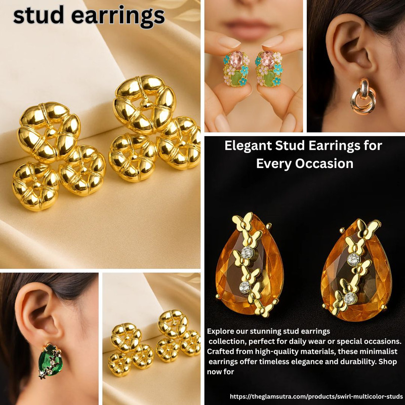 Elegant Stud Earrings for Every Occasion