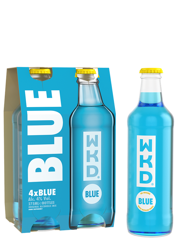 WKD Vodka Blue 4 pack 27,5 cl