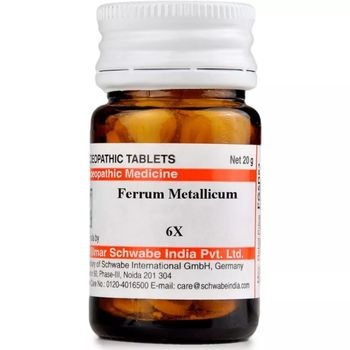 Willmar Schwabe India Ferrum Metallicum 6X (20g)