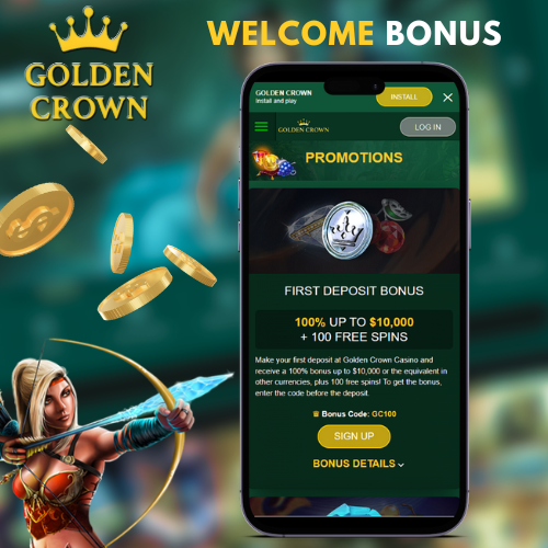 Golden Crown Casino Welcome Bonuses