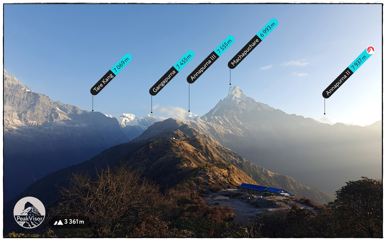 MH día 5: Badal Danda (3365 m) a Siddhing (1886 m) - Trekking en Nepal: Annapurna Circuit y Mardi Himal (8)