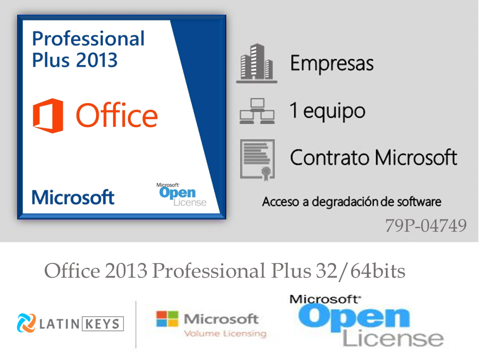 CONTRATO OFFICE PROFESSIONAL PLUS 2013 POR VOLUMEN (OLP) - Mexico